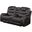 Acme Braylon Motion Loveseat With Console In Magnetite