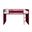 Acme Cargo Twin Loft Bed With Slide In Red Finish