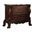 Acme Dresden 2-Drawer Nightstand in Cherry Oak