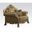 Acme Dresden Chair in Gold Patina