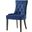 Acme Farren Side Chair Set of 2 In Blue Velvet And Espresso Finish
