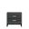 Acme Haiden Nightstand In Weathered Black Finish