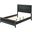 Acme Haiden Queen Bed With Led In Weathered Black Finish