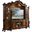 Acme Picardy Entertainment Center In Honey Oak