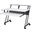 Acme Suitor Music Recording Studio Desk In White And Black