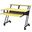 Acme Suitor Music Recording Studio Desk In Yellow And Black