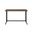 Acme Tyrese Built-In Usb Port Writing Desk In Walnut And Black Finish