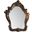 Acme Versailles Mirror in Cherry Oak