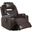 Acme Waterlily Rocker Motion Recliner With Swivel In Brown
