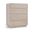 Adagio Solid Wood and Oak Veneer Chest In Natural