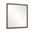 Adagio Solid Wood and Oak Veneer Mirror In Brown