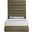 Adam Boucle Fabric Full Bed In Olive