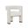 Adamina Dining Armchair In Rhea Light Barley