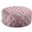 Addison Velvet Ottoman/Bench In Pink
