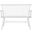Addison White Spindleback Settee