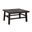 Adelaide Square Reclaimed Elm Wood Coffee Table In Black