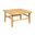 Adelaide Square Reclaimed Elm Wood Coffee Table In Natural