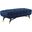 Adept 47.5 Inch Performance Velvet Bench In Midnight Blue