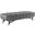 Adept 60 Inch Performance Velvet Bench In Gray