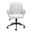 Adjustable Height Swivel Rolling Office Chair In Black and Beige