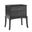 Adolf 2-Drawer Nightstand In Charcoal
