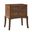Adolf 2-Drawer Nightstand In Walnut