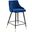 Adorn Performance Velvet Counter Stool In Navy