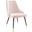 Adorn Tufted Performance Velvet Dining Side Chair In Pink