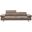 Adrian Silverfox Dandy Leather Loveseat