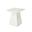 Aero Banswara Marble Side Table In White