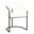 Aero Modern Dining Chair In White