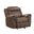 Agata Glider Recliner In Brown