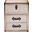 Agatha Canvas 2-Drawer Storage Trunk In Coffee and Beige