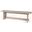 Aida 18H Light Gray Wood Dining Bench