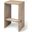 Aida 26 Inch Seat Height Light Brown Wood Counter Stool