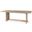 Aida Light Brown Wood Dining Table