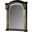 Aida Mirror (Black and Gold)