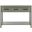 Aiden French Gray 3-Drawer Console Table