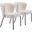 Aimee Dining Chair Set of 2 In Cream