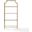 Aimee Etagere Bookcase In Soft Gold