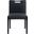 Aimee Vegan Leather Dining Side Chair Set of 2 In Black