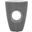 Aishi Dark Gray Concrete Accent Table