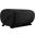 Akira Fabric Upholstered Ottoman In Black