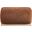 Akira Fabric Upholstered Ottoman In Cognac and Natural