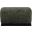 Akira Fabric Upholstered Ottoman In Green and Black