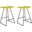 Akito Green Counter Stool Set of 2