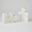 Alabaster Jigsaw Bookends Set of 2 In White