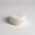 Alabaster Swivel Box In White and Brass