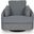 Alainmont Next-Gen Nuvella Swivel Power Recliner In Salt & Pepper