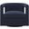 Alana Velvet Fabric Swivel Chair In Blue